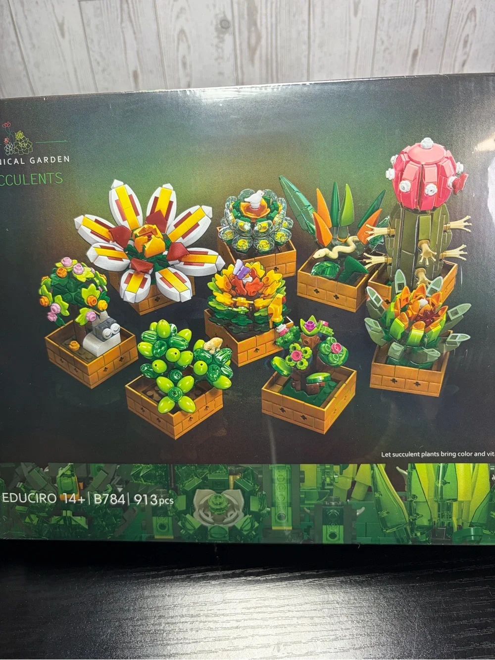 EDUCIRO Botanical Garden Succulents Building Set - Multicolor